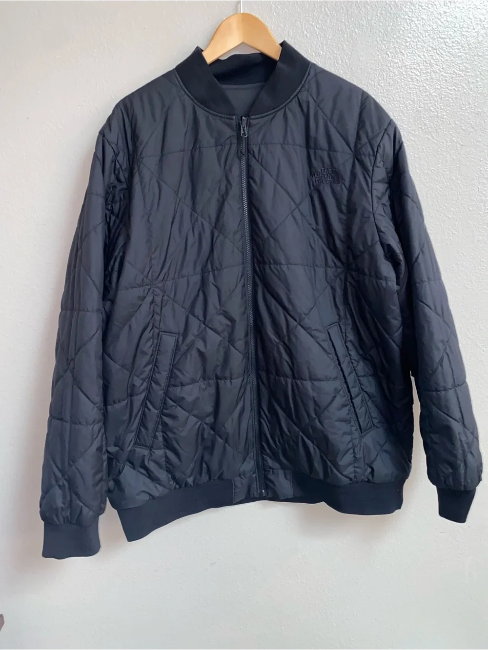 The North Face Men's Reversible Full Zip Performance Jacket – Black – XXL